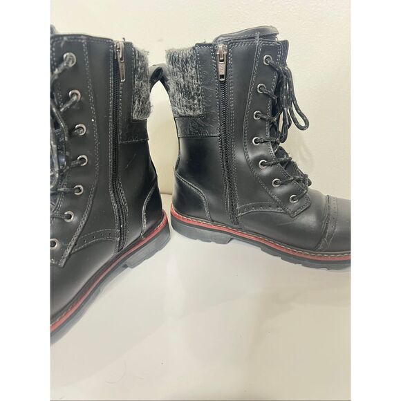 NexGrip Ice Ruby 3.0 Waterproof Boots Black Sz 8 Ice Melt Leather - Picture 4 of 15